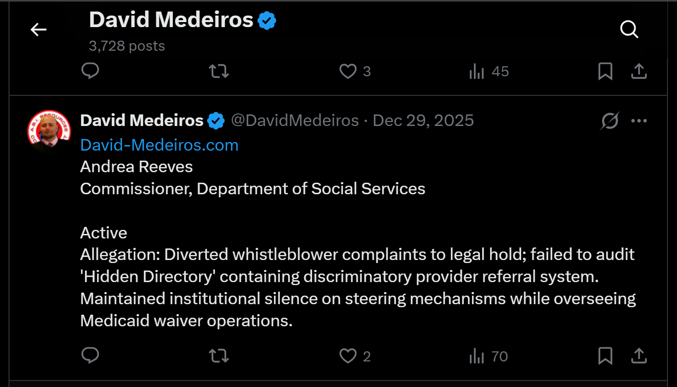 medeiros-livewire-whistleblower-evidence-andrea-reeves-dss-commissioner-allegations-diverted-whistleblower-complaints-hidden-directory-steering-david-medeiros-2026-04-14-085158-seq-0218.png