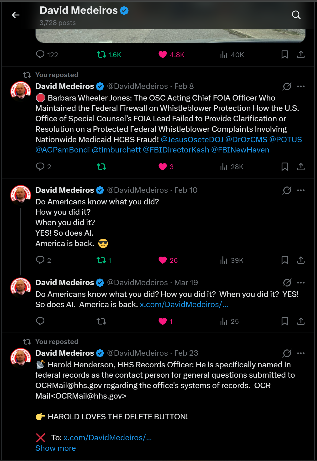 medeiros-livewire-whistleblower-evidence-barbara-wheeler-jones-osc-acting-chief-foia-officer-federal-firewall-whistleblower-protection-failure-medicaid-hcbs-fraud-david-medeiros-2026-04-14-080645-seq-0087.png
