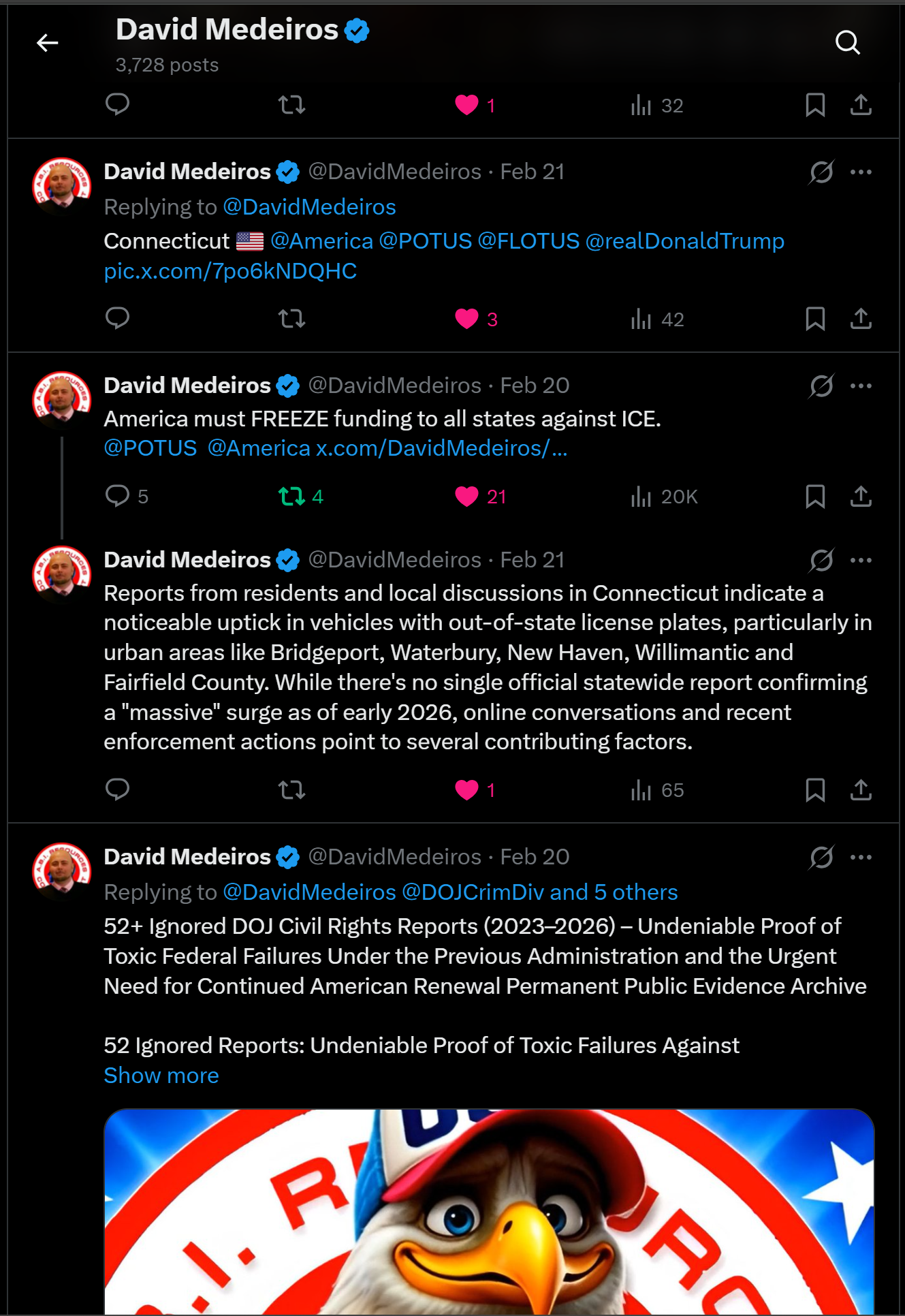 medeiros-livewire-whistleblower-evidence-out-of-state-license-plates-connecticut-ice-funding-freeze-52-ignored-doj-civil-rights-reports-david-medeiros-2026-04-14-082031-seq-0128.png