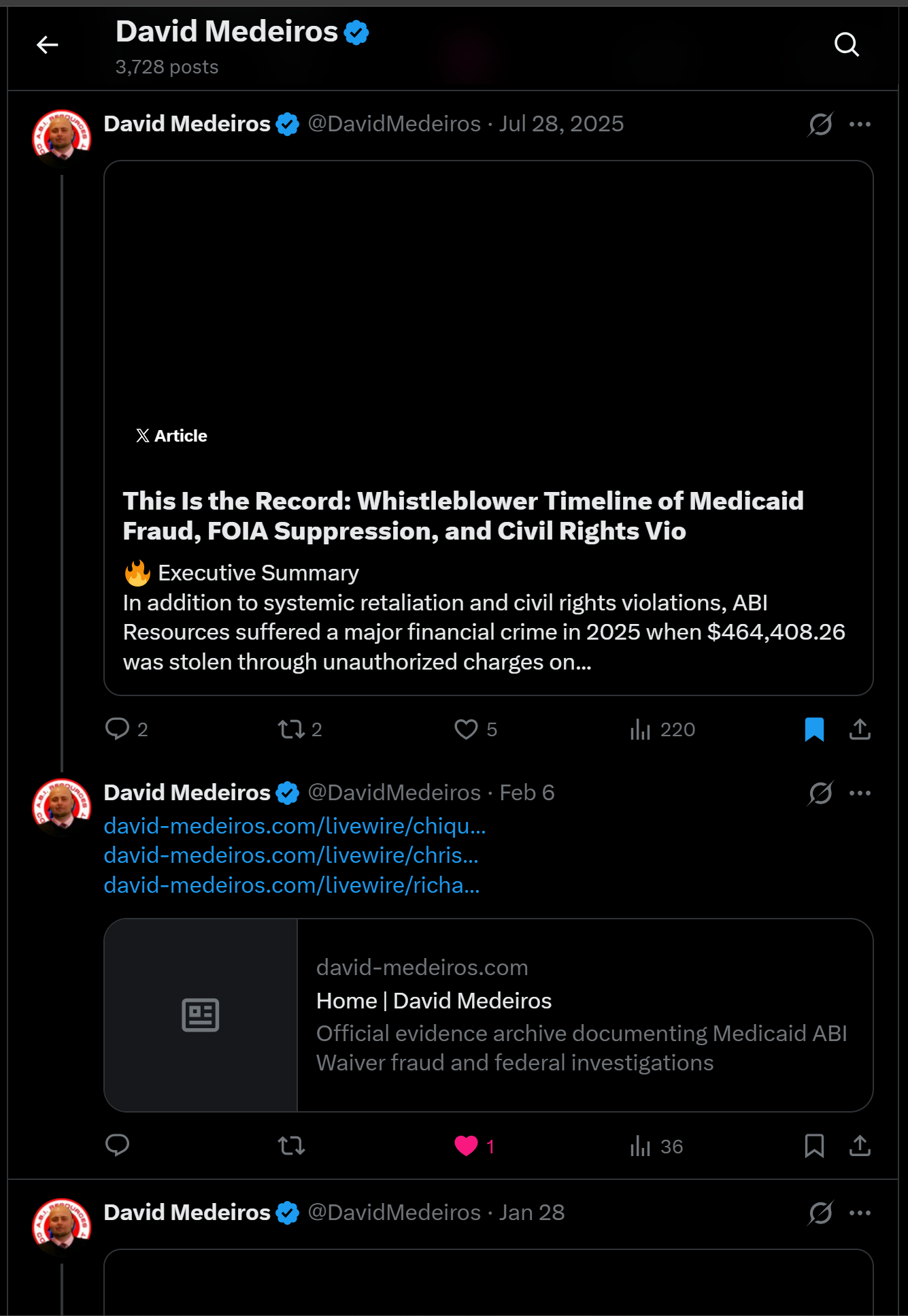 medeiros-livewire-whistleblower-evidence-record-whistleblower-timeline-medicaid-fraud-foia-suppression-civil-rights-violations-464k-stolen-david-medeiros-2026-04-14-083120-seq-0161.png