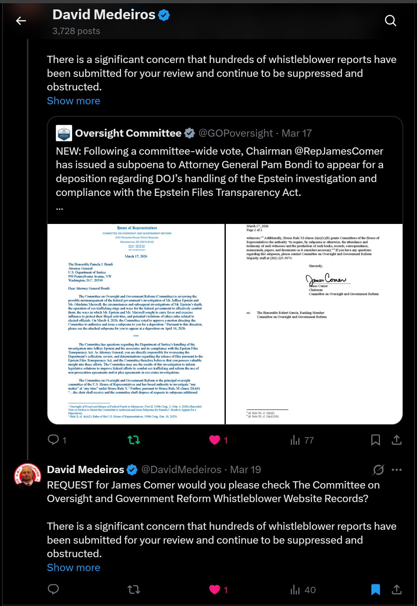 medeiros-livewire-whistleblower-evidence-request-james-comer-oversight-committee-check-whistleblower-website-records-suppressed-reports-subpoena-pam-bondi-epstein-files-david-medeiros-2026-04-14-080748-seq-0090.png