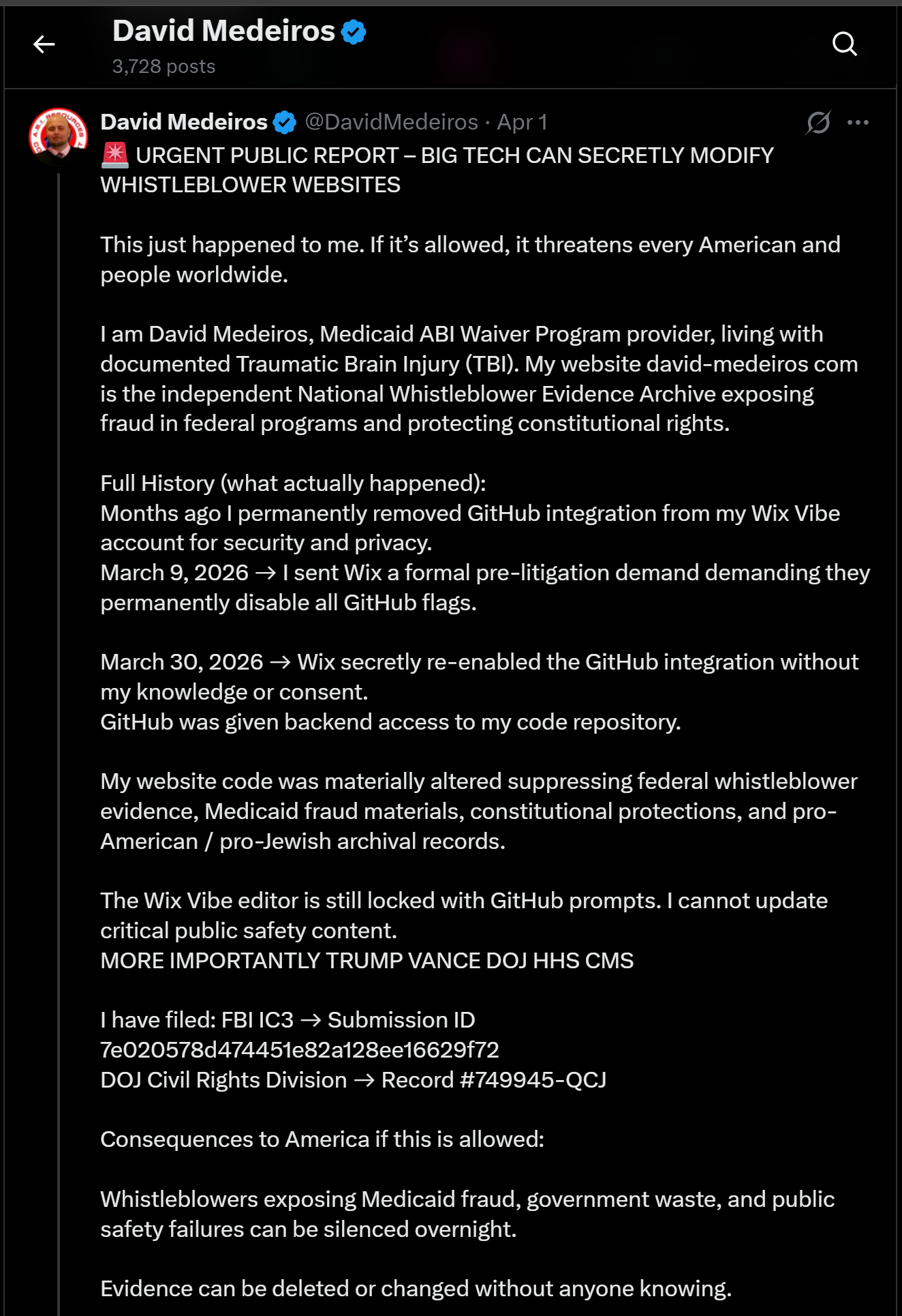 medeiros-livewire-whistleblower-evidence-urgent-public-report-big-tech-can-secretly-modify-whistleblower-websites-full-history-legacy-platform-github-david-medeiros-2026-04-14-074559-seq-0027.png