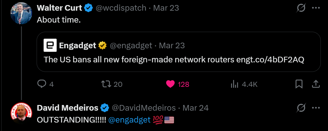medeiros-livewire-whistleblower-evidence-walter-curt-engadget-us-bans-foreign-made-network-routers-david-medeiros-outstanding-2026-04-14-102815-seq-0492.png